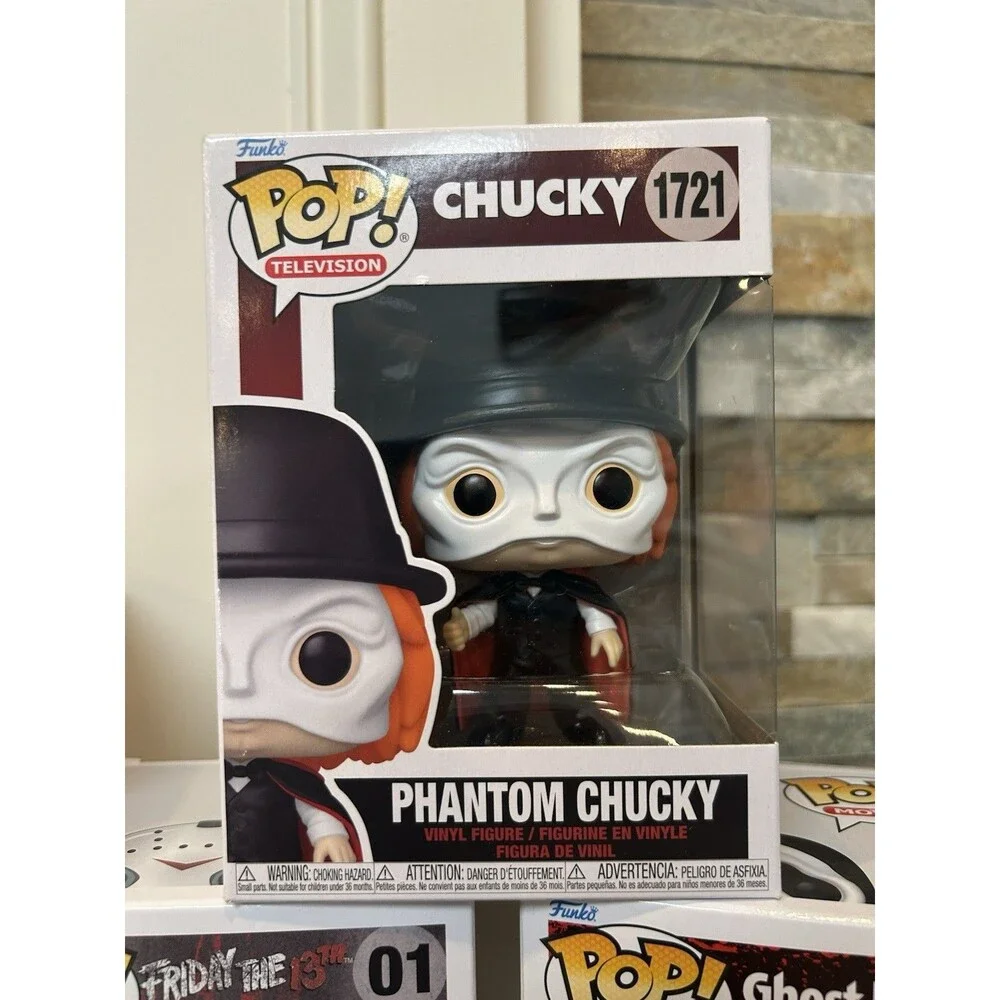 Horror Bundle Funko Pennywise/Limited 1865,Jason 01,Ghost Face 2002,Chucky 1721